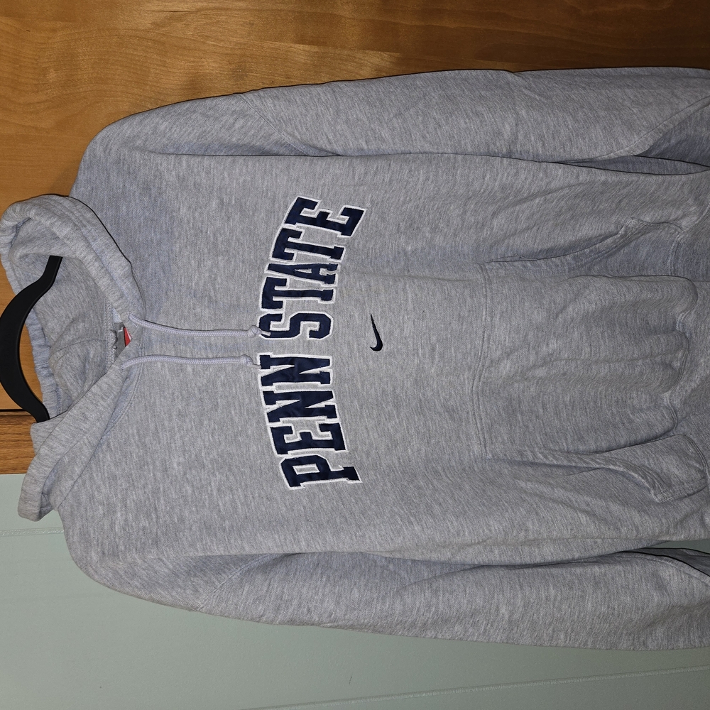 Nike Gray Penn State Hoodie